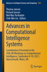 Vorderes Coverbild Advances in Computational Intelligence Systems