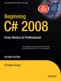 Vorderes Coverbild Beginning C# 2008