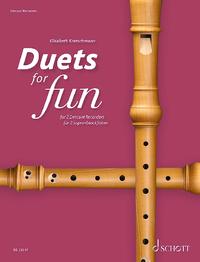 Vorderes Coverbild Duets for fun: Descant Recorder
