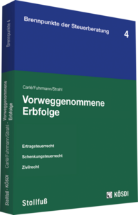 Vorderes Coverbild Vorweggenommene Erbfolge