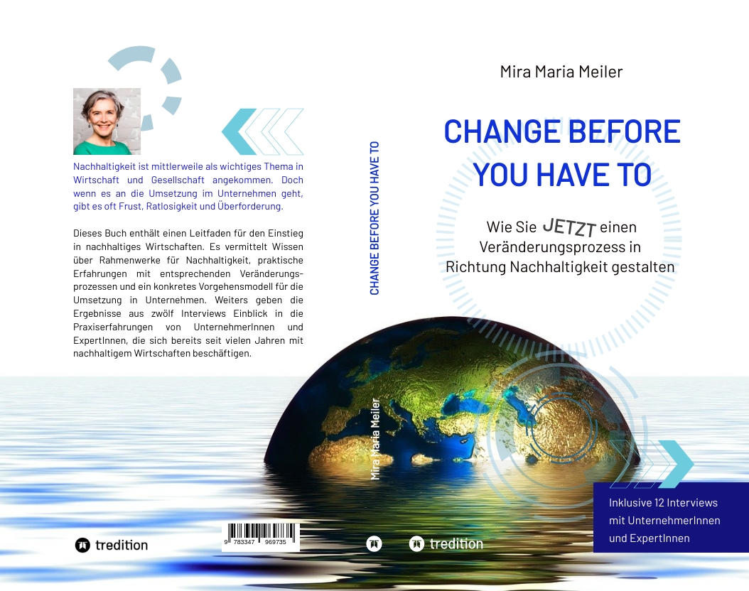 Gesamtes Coverbild CHANGE BEFORE YOU HAVE TO