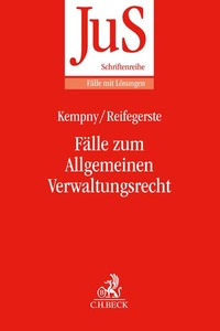 Vorderes Coverbild Fälle zum Allgemeinen Verwaltungsrecht