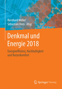 Vorderes Coverbild Denkmal und Energie 2018