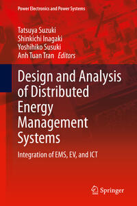 Vorderes Coverbild Design and Analysis of Distributed Energy Management Systems