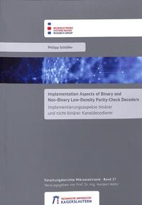 Vorderes Coverbild Implementation aspects of binary and non-binary low-density parity-check decoders