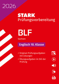 Vorderes Coverbild STARK Englisch 10. Klasse - BLF Gymnasium 2026 Sachsen - Prüfungsvorbereitung