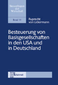 Vorderes Coverbild Besteuerung von Basisgesellschaften in den USA und in Deutschland