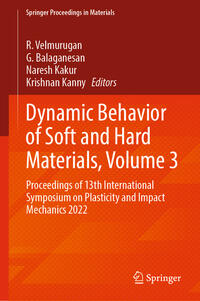 Vorderes Coverbild Dynamic Behavior of Soft and Hard Materials, Volume 3