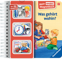 Vorderes Coverbild Mein großes Magnetbuch - Was gehört wohin?