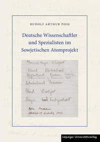Vorderes Coverbild Deutsche Wissenschaftler und Spezialisten im Sowjetischen Atomprojekt