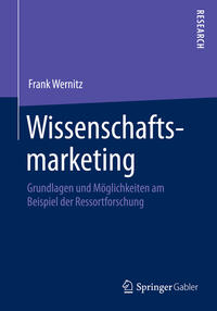 Vorderes Coverbild Wissenschaftsmarketing
