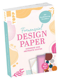 Vorderes Coverbild Design Paper A6 Formenspiel. Mit Handlettering-Grundkurs