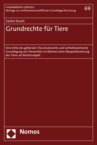 Vorderes Coverbild Grundrechte für Tiere