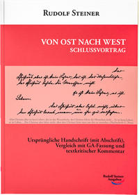 Vorderes Coverbild Von Ost nach West – Schlussvortrag