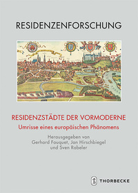 Vorderes Coverbild Residenzstädte der Vormoderne