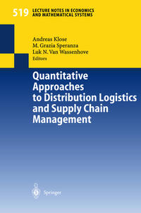 Vorderes Coverbild Quantitative Approaches to Distribution Logistics and Supply Chain Management