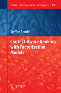 Vorderes Coverbild Context-Aware Ranking with Factorization Models
