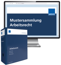 Vorderes Coverbild Mustersammlung Arbeitsrecht