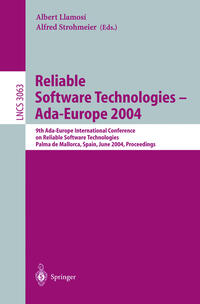 Vorderes Coverbild Reliable Software Technologies - Ada-Europe 2004