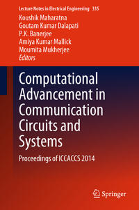 Vorderes Coverbild Computational Advancement in Communication Circuits and Systems