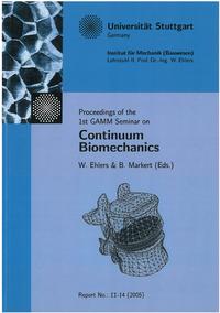 Vorderes Coverbild Continuum Biomechanics