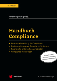 Vorderes Coverbild Handbuch Compliance