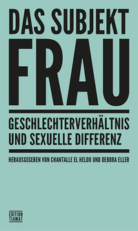 Vorderes Coverbild Das Subjekt Frau