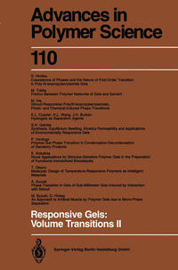 Vorderes Coverbild Responsive Gels: Volume Transitions II