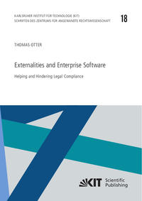 Vorderes Coverbild Externalities and Enterprise Software: Helping and Hindering Legal Compliance
