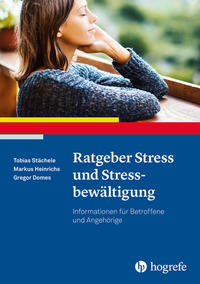 Vorderes Coverbild Ratgeber Stress und Stressbewältigung
