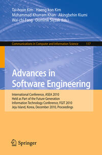 Vorderes Coverbild Advances in Software Engineering