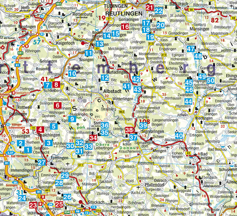 Beispielinhalt (Bild) Schwäbische Alb West