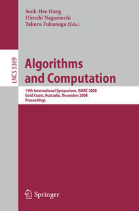 Vorderes Coverbild Algorithms and Computation