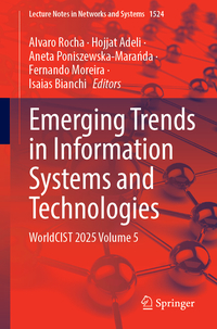 Vorderes Coverbild Emerging Trends in Information Systems and Technologies