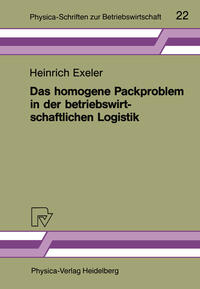 Vorderes Coverbild Das homogene Packproblem in der betriebswirtschaftlichen Logistik