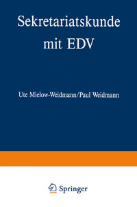 Vorderes Coverbild Sekretariatskunde mit EDV