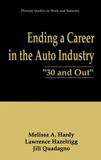 Vorderes Coverbild Ending a Career in the Auto Industry