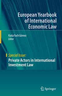 Vorderes Coverbild Private Actors in International Investment Law