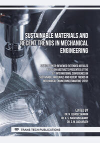 Vorderes Coverbild Sustainable Materials and Recent Trends in Mechanical Engineering