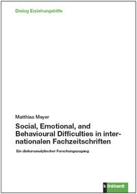 Vorderes Coverbild Social, Emotional, and Behavioural Difficulties in internationalen Fachzeitschriften