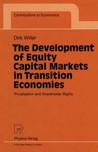 Vorderes Coverbild The Development of Equity Capital Markets in Transition Economies