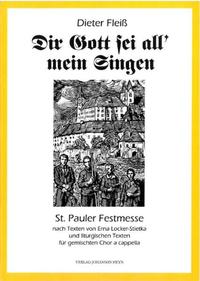 Vorderes Coverbild Dir Gott sei all' mein Singen
