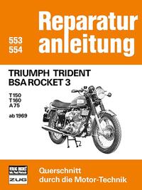 Vorderes Coverbild Triumph Trident BSA Rocket 3