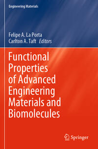 Vorderes Coverbild Functional Properties of Advanced Engineering Materials and Biomolecules