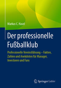 Vorderes Coverbild Der professionelle Fußballklub
