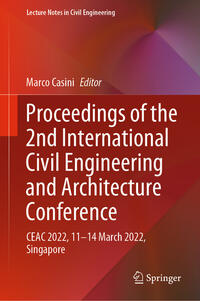Vorderes Coverbild Proceedings of the 2nd International Civil Engineering and Architecture Conference