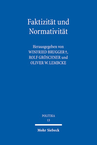 Vorderes Coverbild Faktizität und Normativität