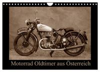 Vorderes Coverbild Motorrad Oldtimer aus Österreich (Wandkalender 2025 DIN A4 quer), CALVENDO Monatskalender