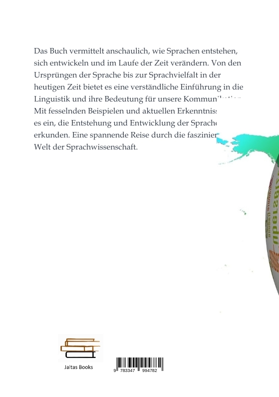 Rückseitencover Wie Sprachen entstehen und sich verändern
