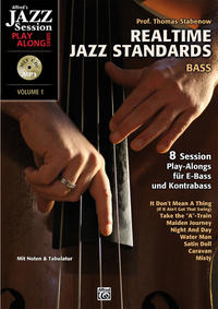 Vorderes Coverbild Realtime Jazz Standards / Realtime Jazz Standards – Bass